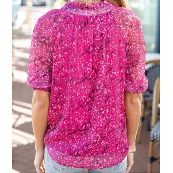 Avara Boutique Kamilla Top/Blouse XL Pink - Picture 6 of 6